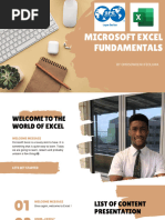 Microsoft Excel Fundamentals