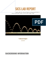 Impact of Drop Height on Ball Bounce | PDF | Potential Energy | Applied ...