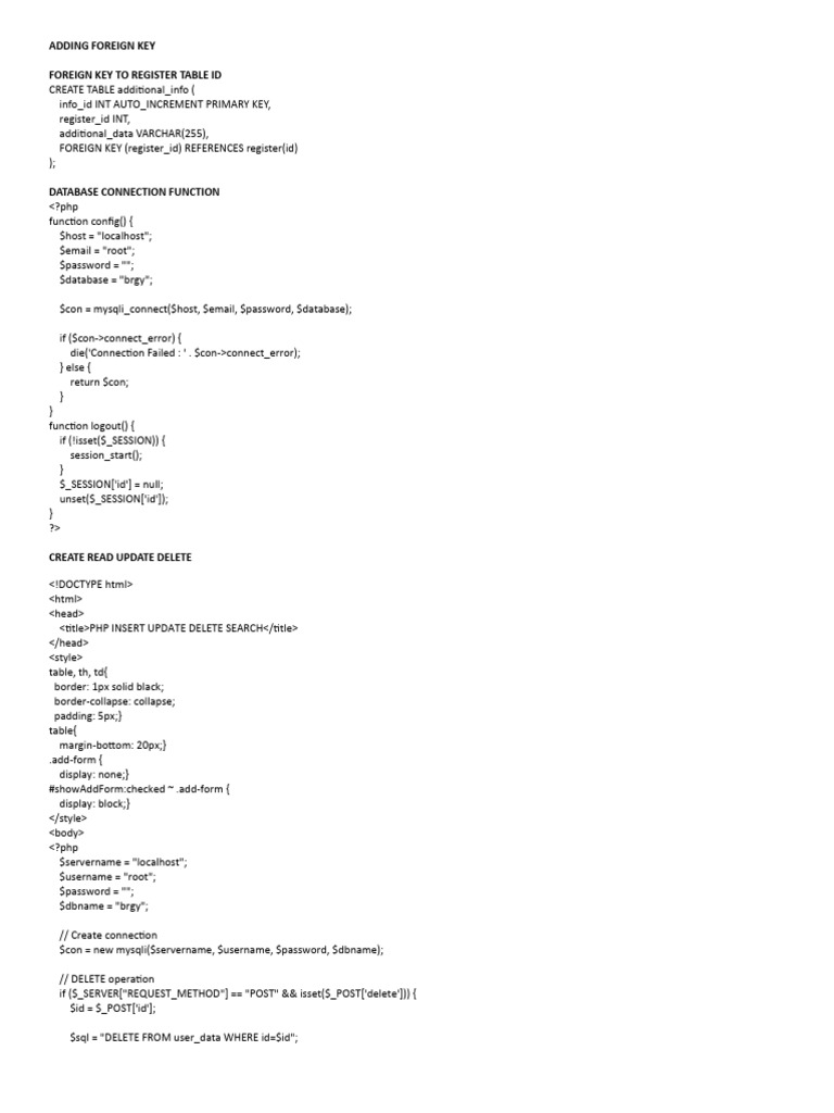 Programming skill notes pdf information technology management sql