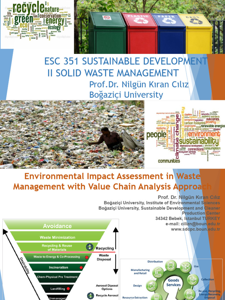 Sustainable Solid Waste Management Strategies | PDF | Waste | Hazardous ...