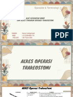 Alkes Operasi Trakeostomi - Nurul Istiqomah (211030490174)