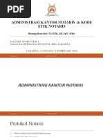 Notaris Terdaftar di Jakarta dan Sekitar | PDF