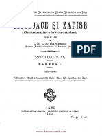 GHIBANESCU Gh. - Ispisoace Si Zapise. Vol. II, Partea I. 1631-1641