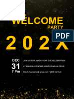 Welcome: Party