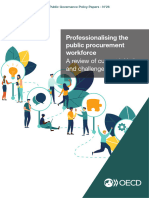 2023 Professionalization of The Public Procurement Workforce (OECD)