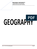 B.A Geography