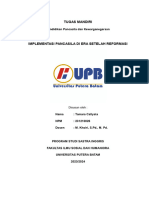 Implementasi Pancasila Di Era Setelah Reformasi