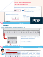 Pengukuran Tunggal Dan Pengukuran Berulang
