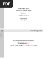 COMP2521 Week 5 - Directed and Weighted Graphs