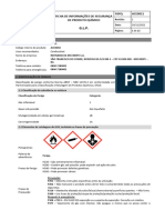 Ficha de Informações de Segurança de Produto Químico ACE0011