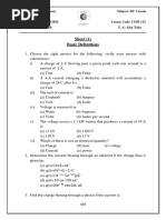 Practice Questions DC Circuits | PDF | Electronic Engineering | Quantity