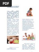 A Import an CIA Do Brincar No Curriculo Da Creche