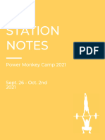 Power Monkey Camp 16
