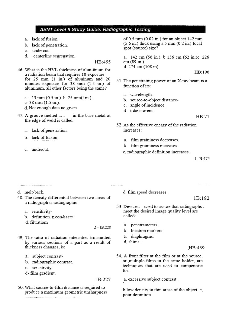 NDT Procedure and Instruction Overview | PDF | Nondestructive Testing ...