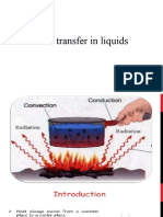 Heat Transfer in Liquids