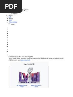 Super Bowl LVIII