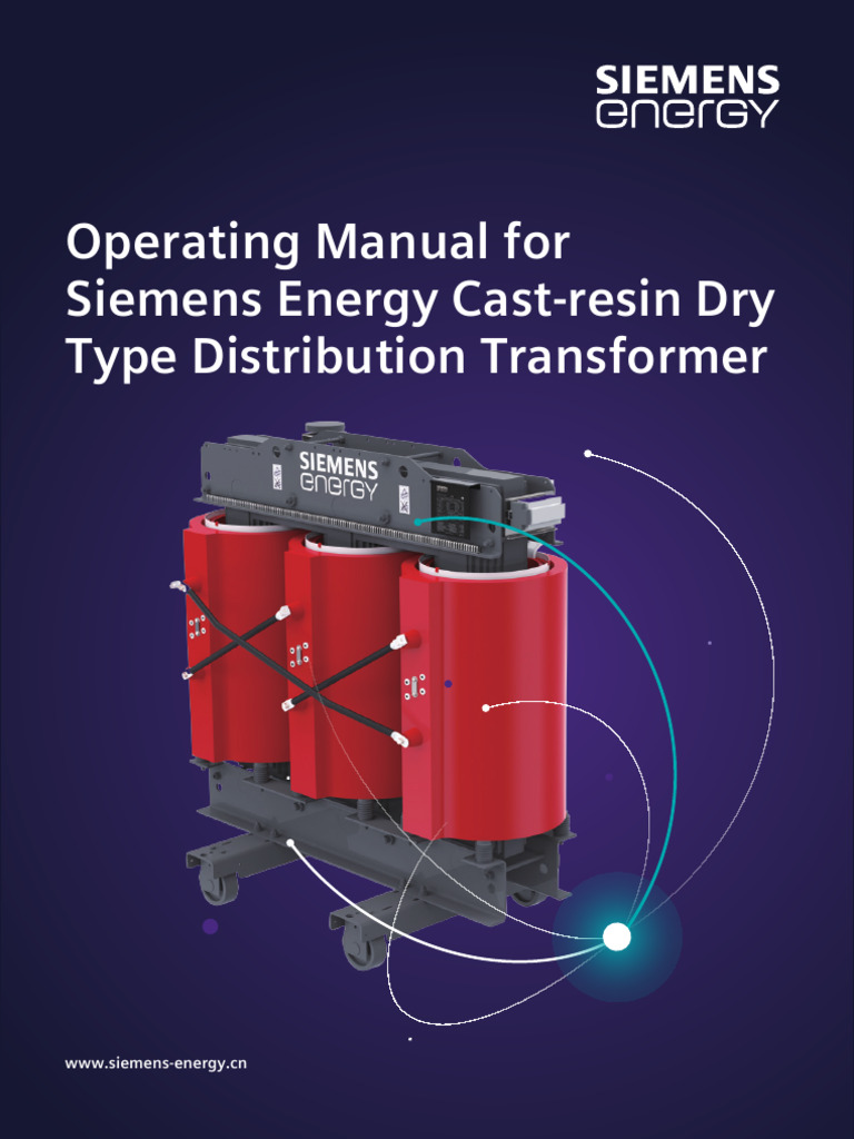 Siemens Dry Type Transformer Manual | PDF | Transformer | Switch