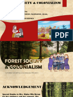 Forest Society & Colonialism