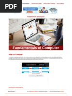 Class 9 - Fundamental of Computer - Cyber Square