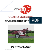 Quartz 2000-2500-3000 Parts Manual