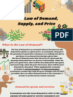 Law of Demand, Supply and Price (GROUP 2)