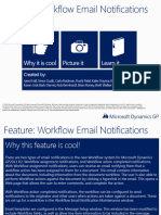 GP2013 R2 Workflow Email Notifications