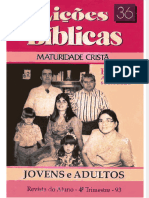 Lições Bíblicas - 1993 - 4T