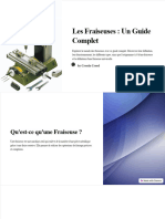 Les Fraiseuses Un Guide Complet