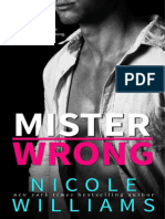 Mister Wrong (Livro Unico) - Nicole Williams - SCB