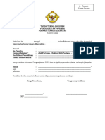 Form 1 - Tanda Terima Dokumen