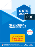 1470purl ME GATE 2024 Memory Based Solution