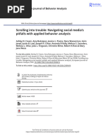 Scrolling Into Trouble Navigating Social Media S Pitfalls With Applied Behavior Analysts