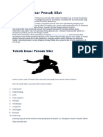 10 Teknik Dasar Pencak Silat