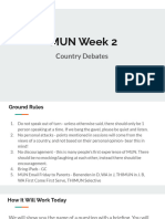 Week 2 - Country Debates