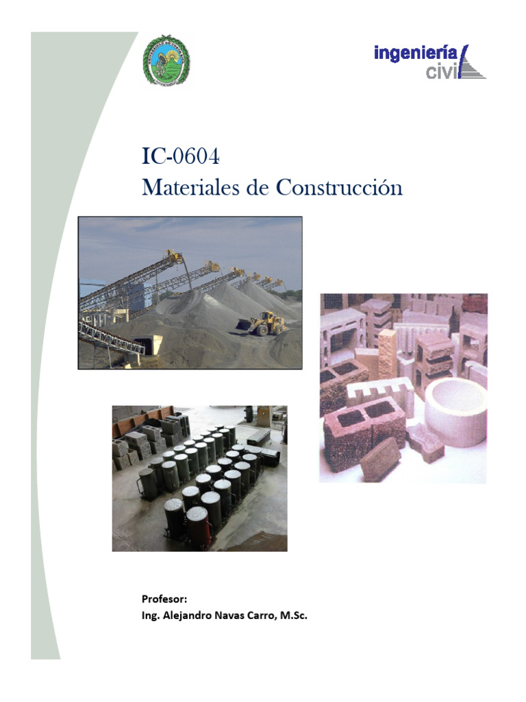 Manual IC 604 | PDF | Hormigón | Enlace químico