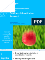 FINAL (PPT) - PR2 11-12 Q1 0101 - UNIT 1 - LESSON 1 - Qualities of Quantitative Research-2