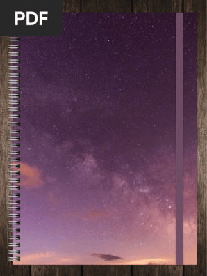 Wild & Solo Purple Sky Notebook