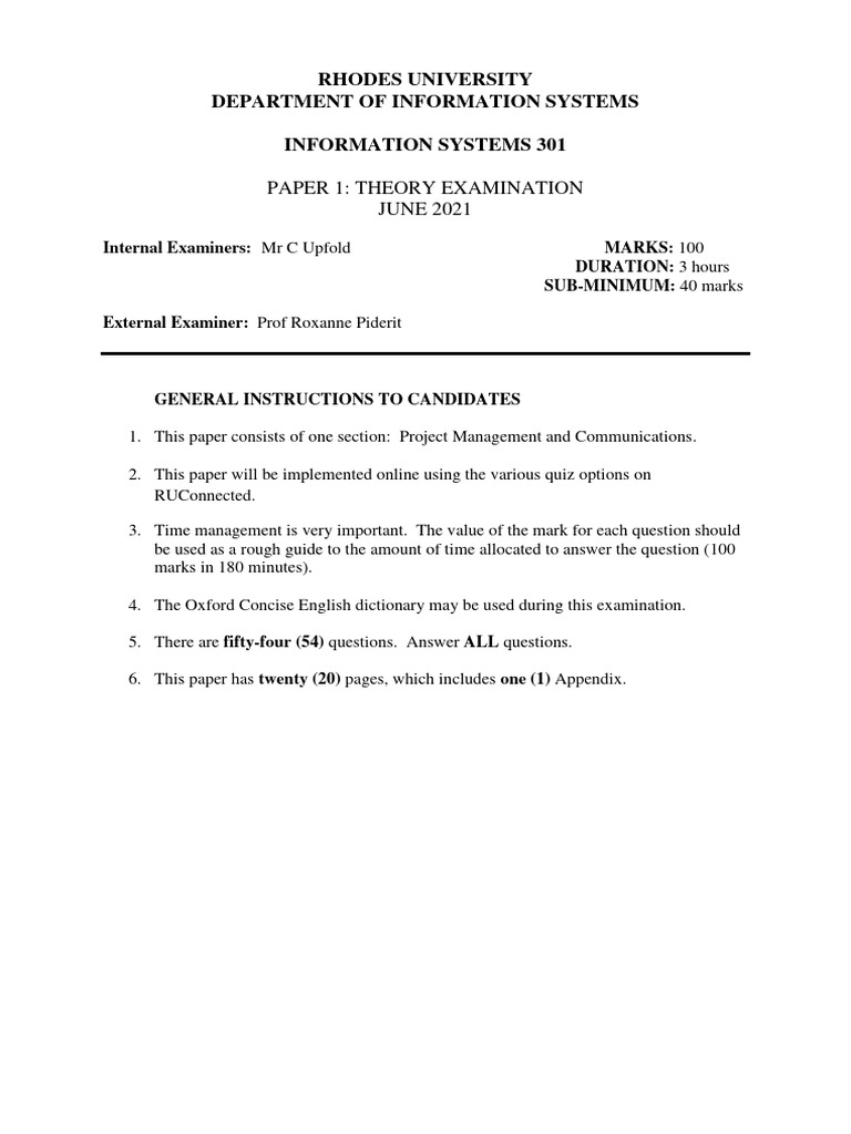 is301-p1-theory-june-2021-p1-theory-pdf-net-present-value-return