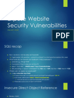 VU21997 - Expose Website Security Vulnerabilities - Class 4 SQLMap Final