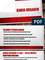 Kimia Organik: Pertemuan 1 A. Tenriugi