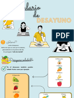 PDF Vocabulario de Desayuno