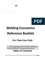 Welding Economics Reference Booklet