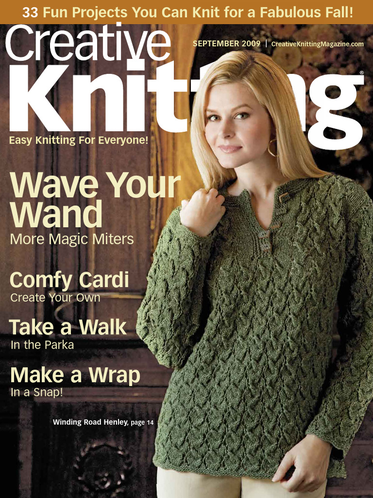 (Creative Knitting 2009-5 Vol. 31 Iss. 5) - (2009) - Libgen - Li | PDF ...