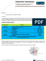 Surat Panggilan Interview PT Freeport Indonesia