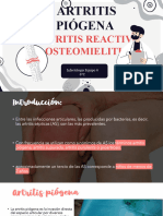 Artritis Piógena y Reactiva