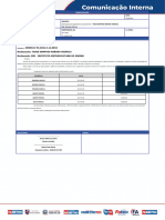 2023.08 - Comunicação Interna N.º 599 - CONTABILIDADE e FINANCEIRO - Autorização para Pagamento de Parcelamento - THAIS SAMPAIO