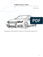 Drukowanka - Pl-Kolorowanka Audi RS6 Do Druku I Online