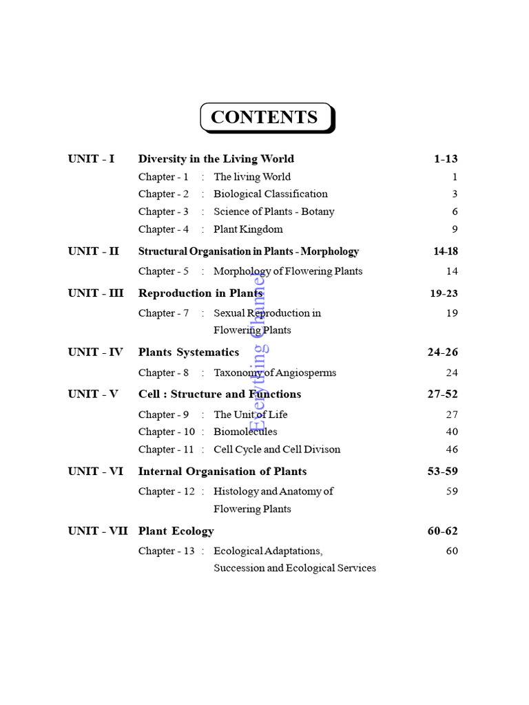 Key Botany Questions for 1st Year B.Sc. | PDF | Flowers | Spore