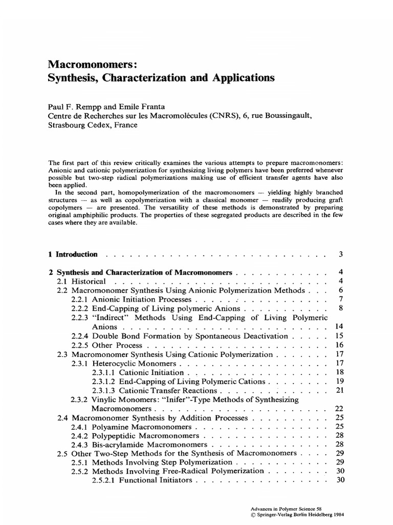 Article | PDF | Copolymer | Polymers