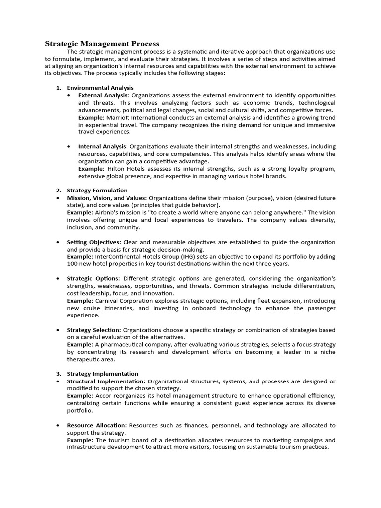 Evaluating IHG at Manchester Airport Hotels | PDF | Strategic ...